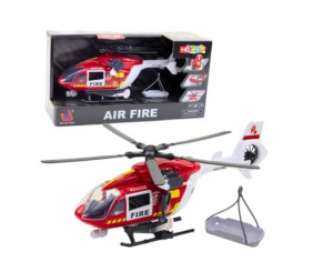 Гелікоптер  “Пожежний” (підсвічування, звук, механічний підіймач)
