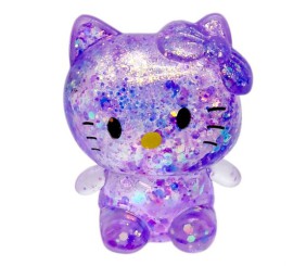 Антистрес жуйка-тягучка "Hello Kitty" 8 см (ФІОЛЕТОВИЙ)