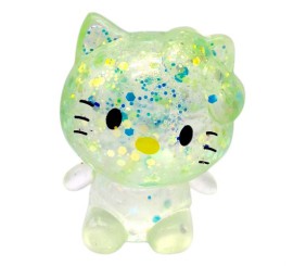 Антистрес жуйка-тягучка "Hello Kitty" 8 см (ЗЕЛЕНИЙ)