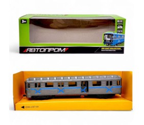 Вагон метро металевий "АВТОПРОМ" (СІРИЙ)