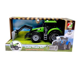 Машинка пластикова "Трактор" ЗЕЛЕНИЙ