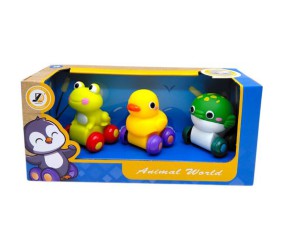 НАБІР ТВАРИНОК НА КОЛЕСИКАХ (ВИД 1)