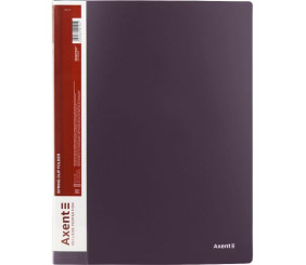 Папка-швидкозшивач А4, сливова