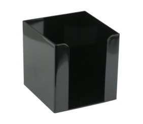 Куб для паперу 90x90x90 мм, чорний