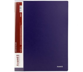 Папка з затиском, А4, синя