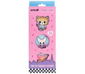 Набір бейджів на липучці, 3 шт., 3012 AR