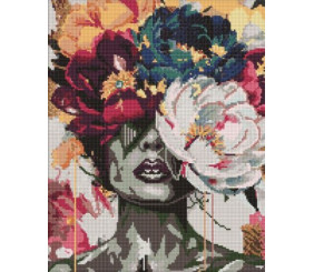 Алмазна мозаїка - Мрійливі півонії ©art_selena_ua