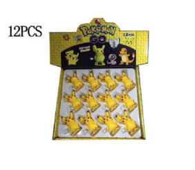 Заводні тварини аніме "Pokemon Пікачу", 12 штук