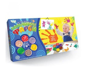 Пальчикові фарби "Моє перше творчість" (4 кольори)