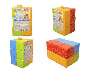 Набір кольорових кубиків (12 штук)