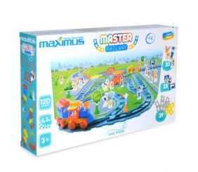 Конструктор "Майстер. Залізниця", 120 елементів