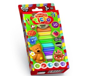 Тісто для ліплення "Master Do", 10 кольорів