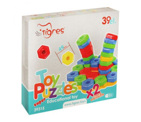 Розвиваюча іграшка "Ігро пазли SUPER", 39 ел
