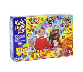 Набір креативної творчості "Big Creative Box" 4 в 1 (укр)