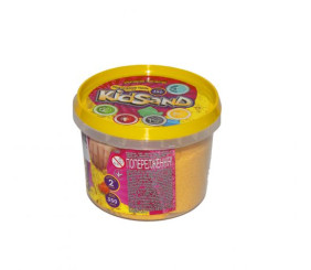 Кінетичний пісок "KidSand", жовтий, 350 г