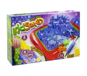Кінетичний пісок "KidSand" + пісочниця (укр)