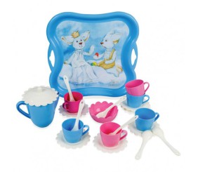 Набір посуду "Ельфи на хмарі", 22 ел