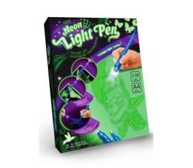 Набір креативної творчості "Neon Light Pen" Сова (укр)