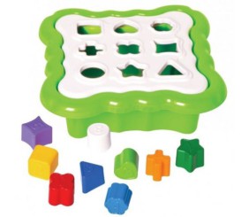 Іграшка-сортер "Розумні фігурки" (зелений)