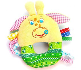 Брязкальце-кільце "Жираф Бешкетник"