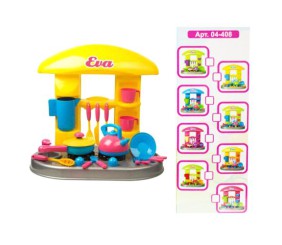 Набір "Кухня з аксесуарами: Єва" (сковорідка і чайник)