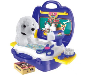 Набір "Перукарня для тварин" у валізці