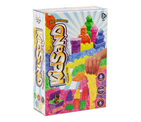 Кінетичний пісок "KidSand" з формочками, 1000 г (укр)