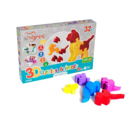 3D пазли "Тварини" (32 ел)