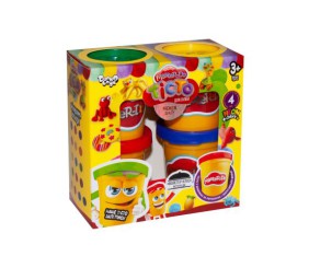 Тісто для ліплення "Master-Do", 4 баночки по 50 г (укр)