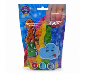 Кінетичний пісок "KidSand" блакитний, в пакеті, 400 г